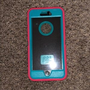 Otterbox pink/blue IPhone 6 Plus